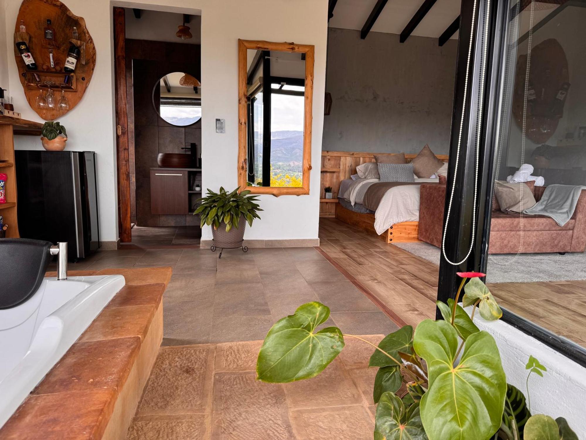 Glamping La Luna Mirador Jarana Villa De Leyva Kültér fotó