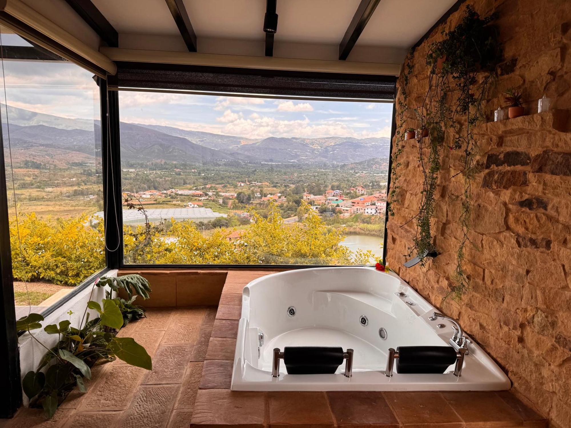 Glamping La Luna Mirador Jarana Villa De Leyva Kültér fotó